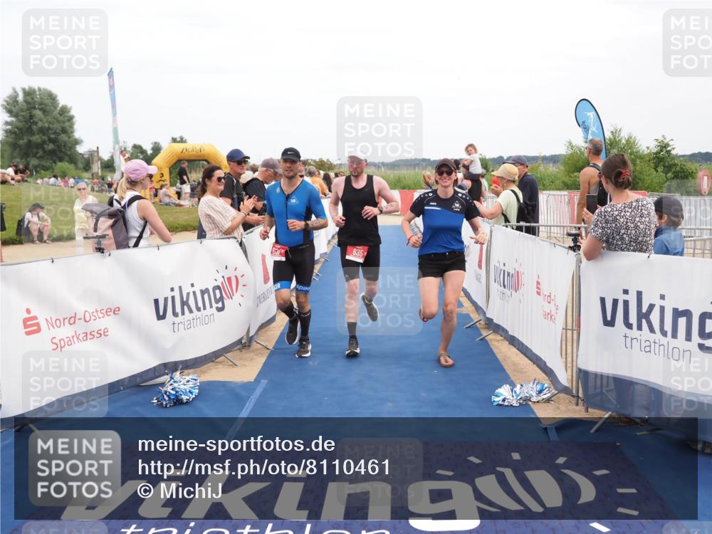 22.06.2025 - Viking Triathlon MichiJ http://msf.ph/oto/8110461 22.06.2025 15:01:29 Ziel 635 meine-sportfotos.de