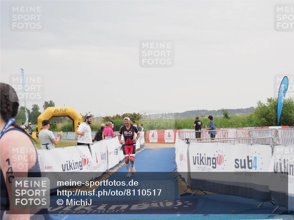 22.06.2025 - Viking Triathlon MichiJ http://msf.ph/oto/8110517 22.06.2025 16:39:24 Ziel 156 meine-sportfotos.de