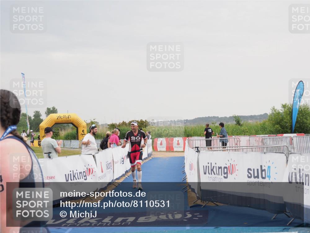 22.06.2025 - Viking Triathlon MichiJ http://msf.ph/oto/8110531 22.06.2025 16:39:24 Ziel 156 meine-sportfotos.de