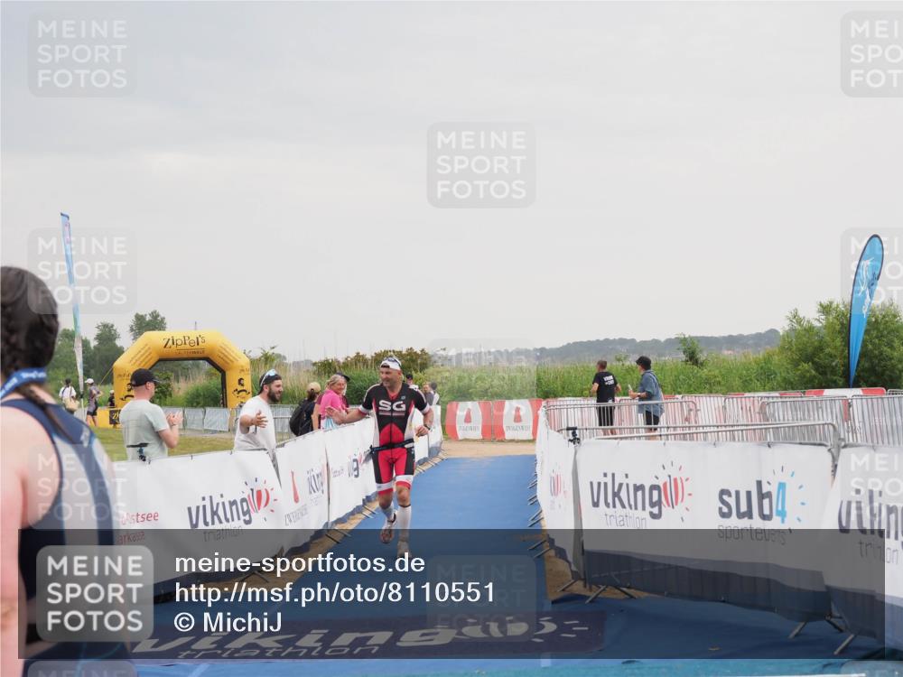 22.06.2025 - Viking Triathlon MichiJ http://msf.ph/oto/8110551 22.06.2025 16:39:24 Ziel 156 meine-sportfotos.de