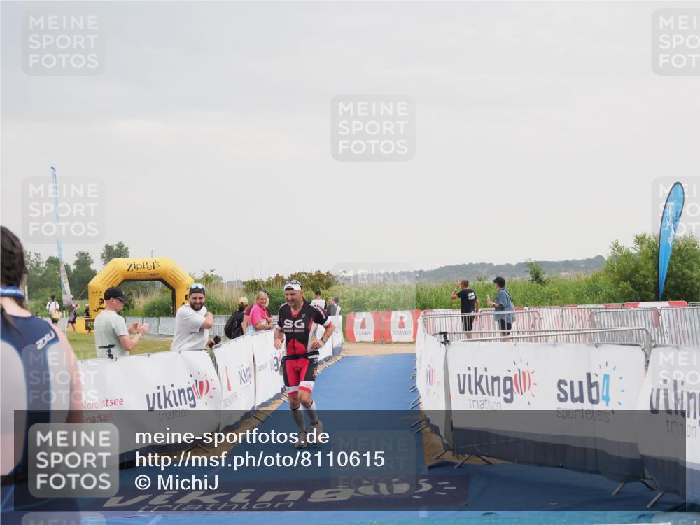 22.06.2025 - Viking Triathlon MichiJ http://msf.ph/oto/8110615 22.06.2025 16:39:25 Ziel 156 meine-sportfotos.de