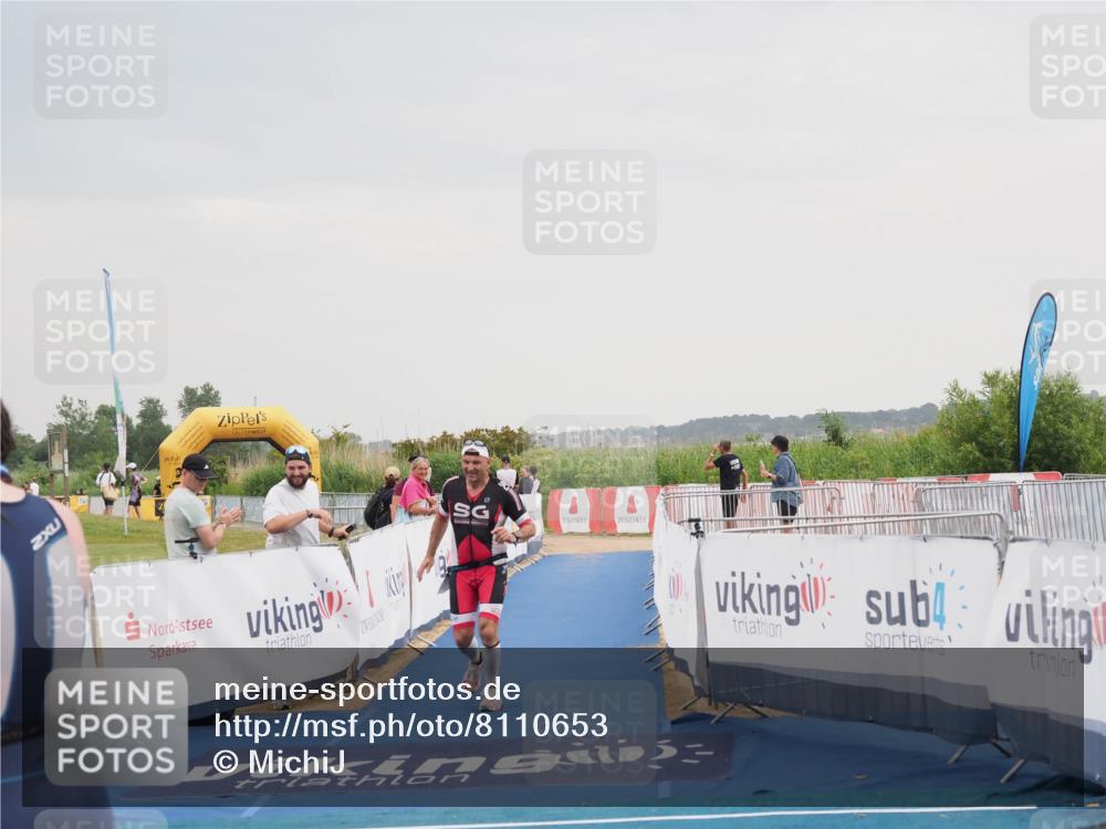 22.06.2025 - Viking Triathlon MichiJ http://msf.ph/oto/8110653 22.06.2025 16:39:25 Ziel 156 meine-sportfotos.de
