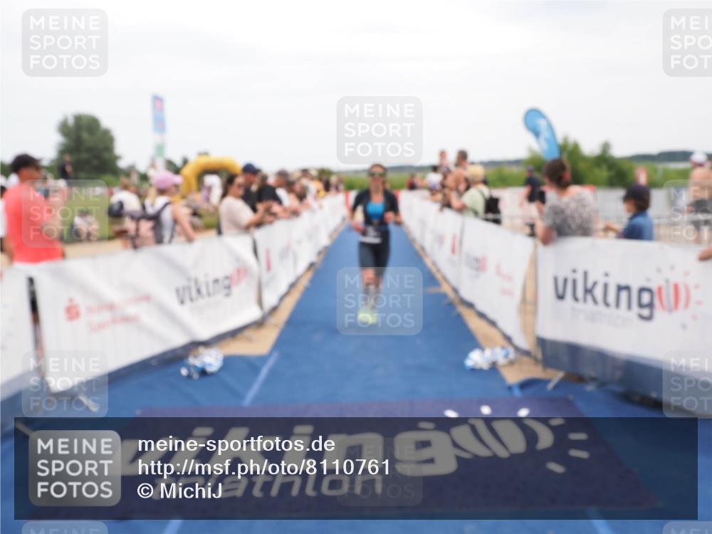 22.06.2025 - Viking Triathlon MichiJ http://msf.ph/oto/8110761 22.06.2025 15:01:55 Ziel 398 meine-sportfotos.de