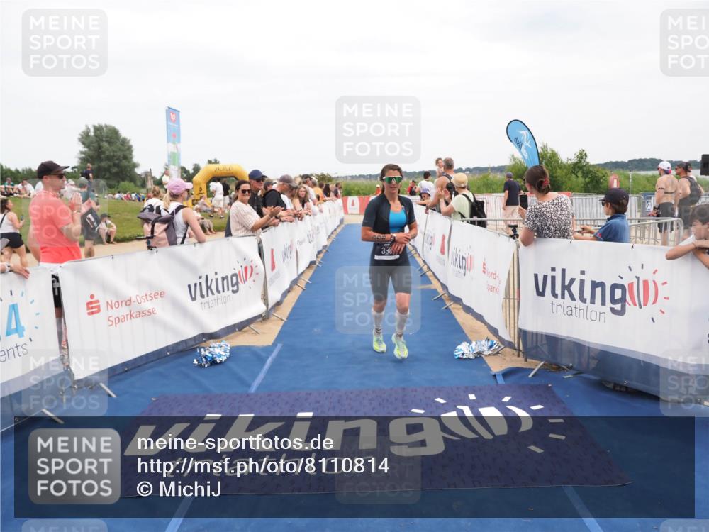 22.06.2025 - Viking Triathlon MichiJ http://msf.ph/oto/8110814 22.06.2025 15:01:56 Ziel 398 meine-sportfotos.de