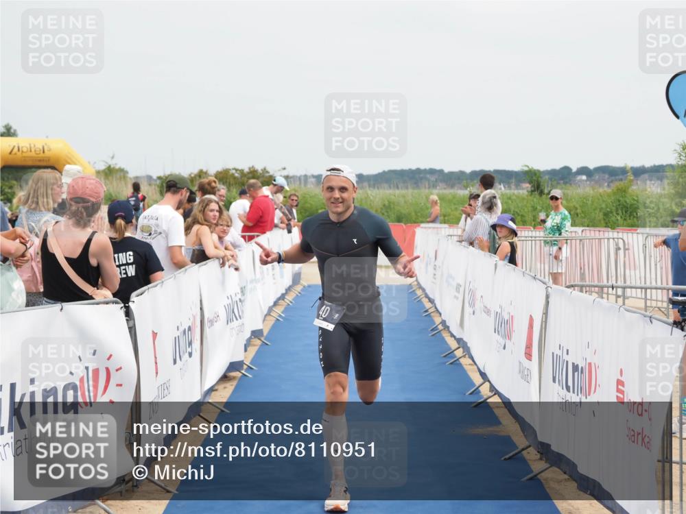 22.06.2025 - Viking Triathlon MichiJ http://msf.ph/oto/8110951 22.06.2025 14:53:06 Ziel 40 meine-sportfotos.de