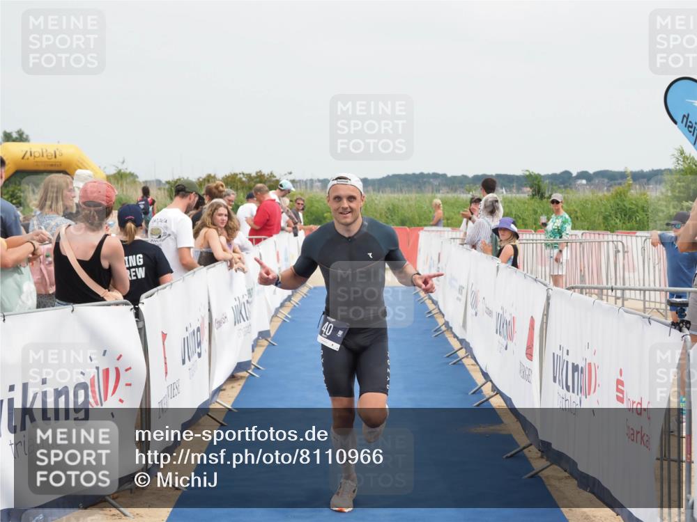 22.06.2025 - Viking Triathlon MichiJ http://msf.ph/oto/8110966 22.06.2025 14:53:06 Ziel 40 meine-sportfotos.de