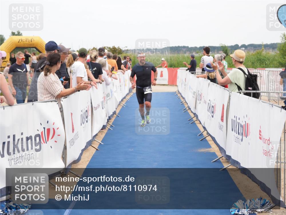 22.06.2025 - Viking Triathlon MichiJ http://msf.ph/oto/8110974 22.06.2025 15:02:22 Ziel 434 meine-sportfotos.de