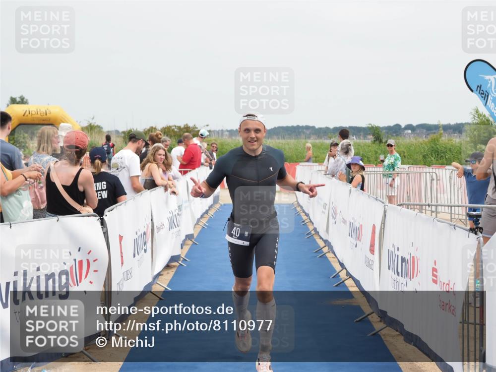 22.06.2025 - Viking Triathlon MichiJ http://msf.ph/oto/8110977 22.06.2025 14:53:06 Ziel 40 meine-sportfotos.de