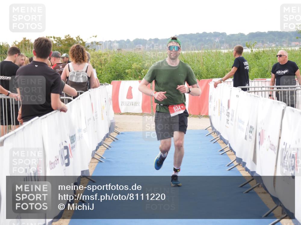 22.06.2025 - Viking Triathlon MichiJ http://msf.ph/oto/8111220 22.06.2025 16:23:16 Ziel 634 meine-sportfotos.de