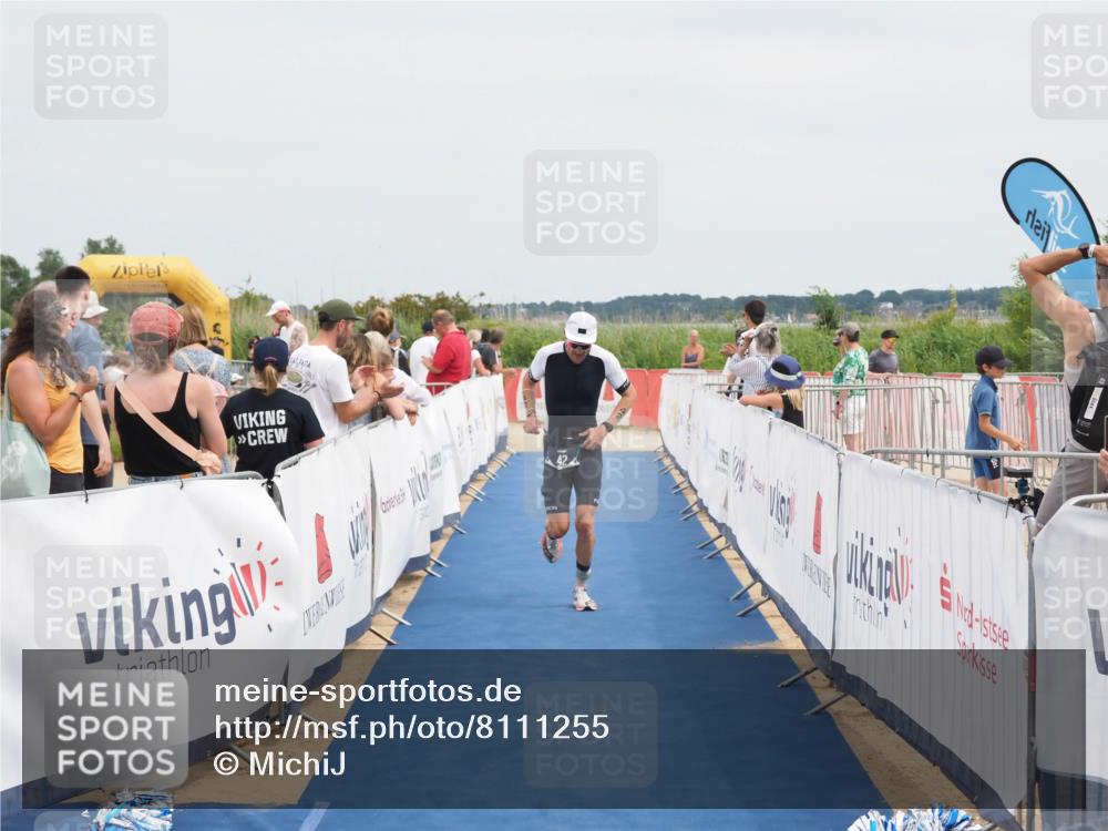 22.06.2025 - Viking Triathlon MichiJ http://msf.ph/oto/8111255 22.06.2025 14:53:16 Ziel 42 meine-sportfotos.de