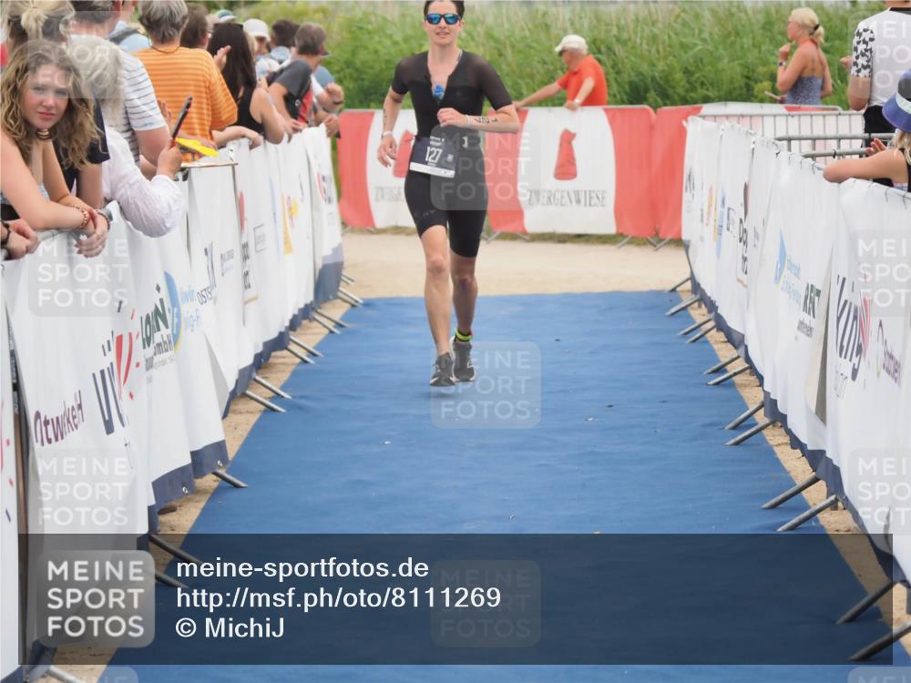 22.06.2025 - Viking Triathlon MichiJ http://msf.ph/oto/8111269 22.06.2025 15:02:37 Ziel 127, 529 meine-sportfotos.de
