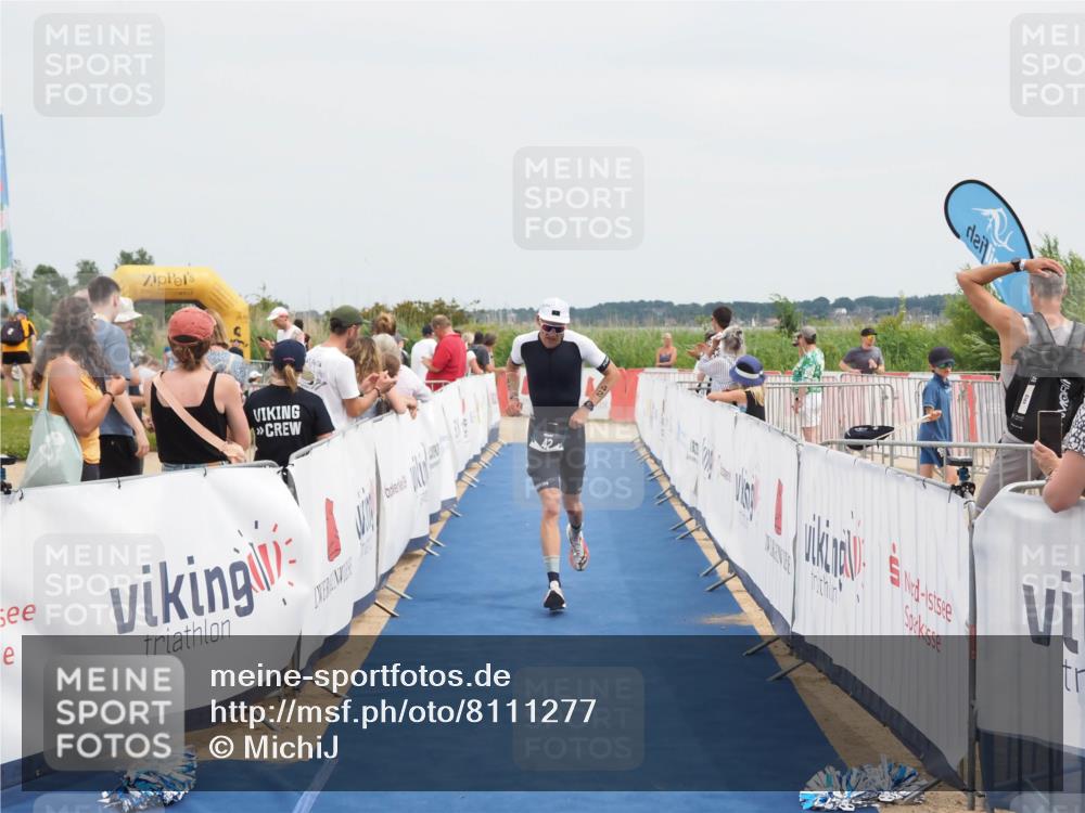 22.06.2025 - Viking Triathlon MichiJ http://msf.ph/oto/8111277 22.06.2025 14:53:16 Ziel 42 meine-sportfotos.de