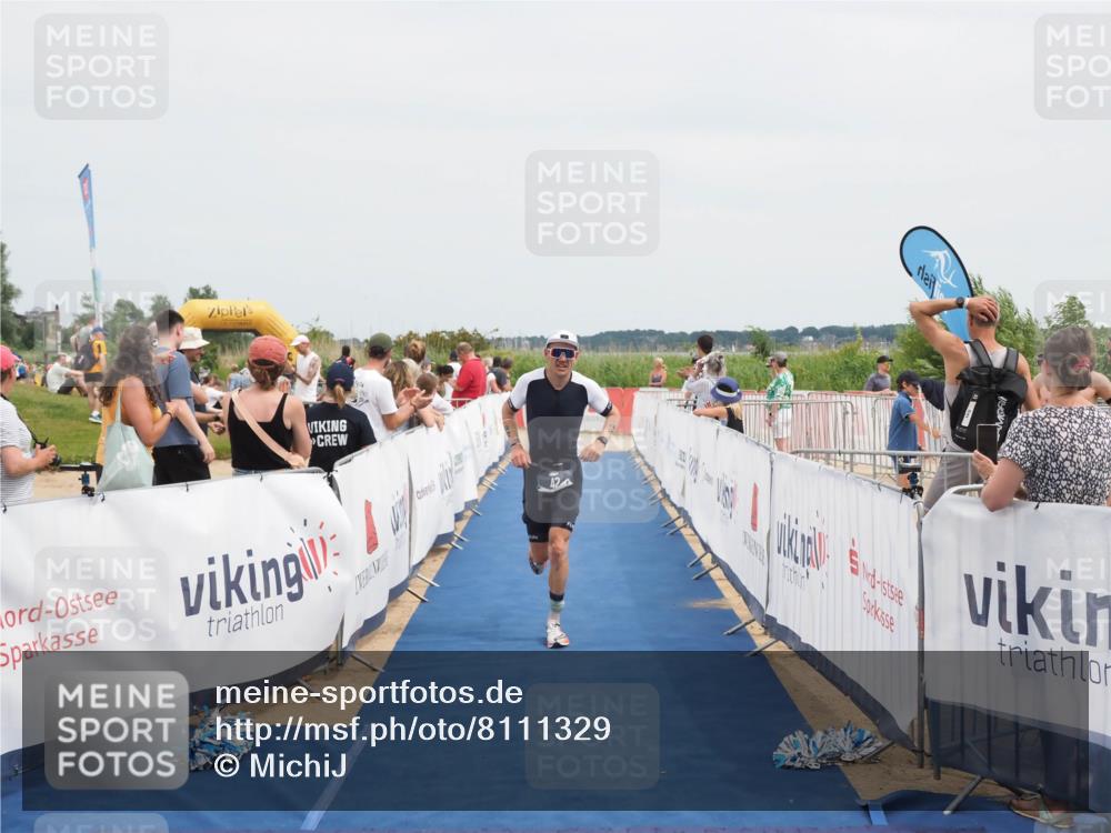 22.06.2025 - Viking Triathlon MichiJ http://msf.ph/oto/8111329 22.06.2025 14:53:17 Ziel 42 meine-sportfotos.de