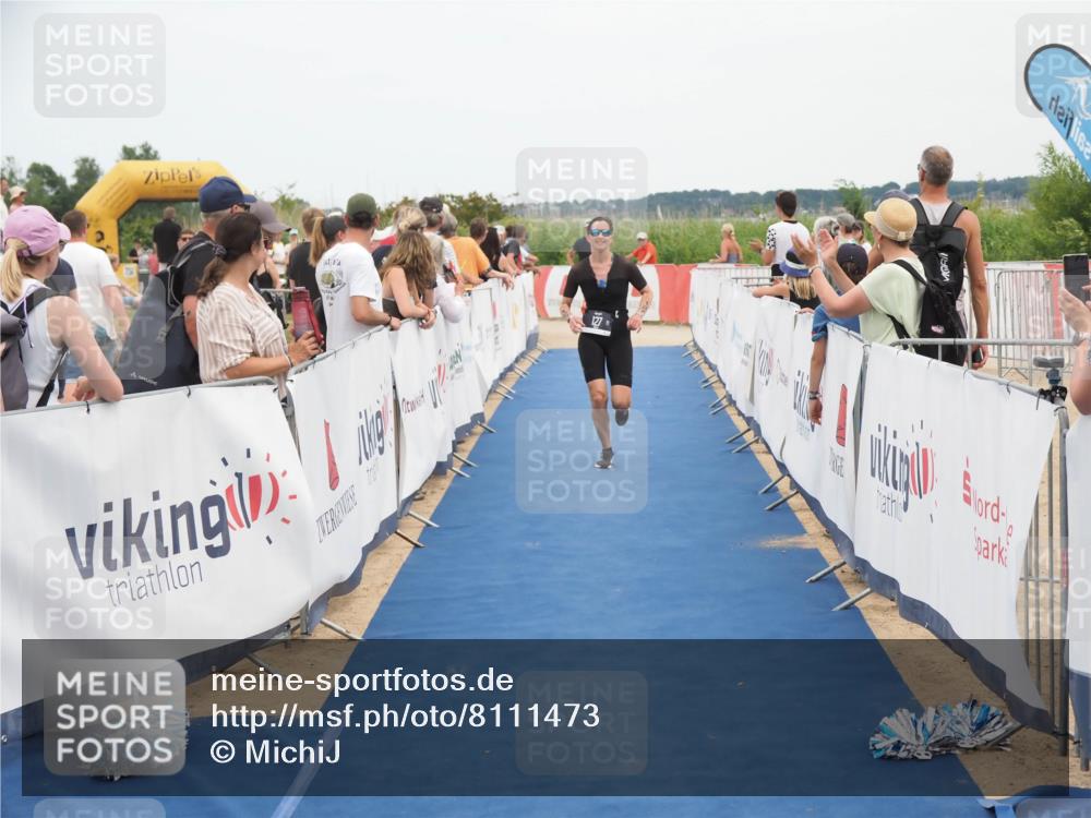 22.06.2025 - Viking Triathlon MichiJ http://msf.ph/oto/8111473 22.06.2025 15:02:38 Ziel 127, 529 meine-sportfotos.de