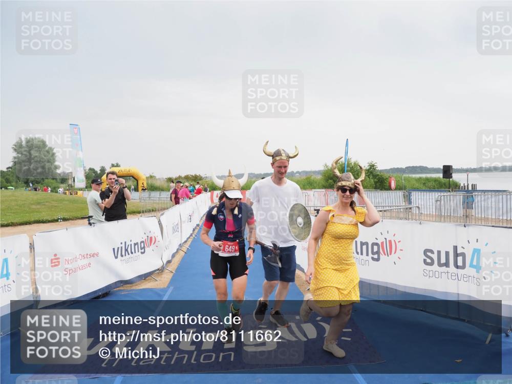 22.06.2025 - Viking Triathlon MichiJ http://msf.ph/oto/8111662 22.06.2025 16:40:57 Ziel 649 meine-sportfotos.de