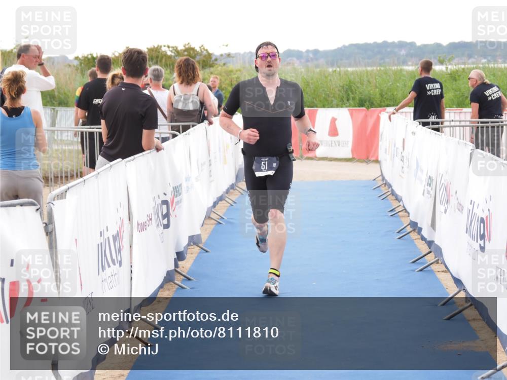 22.06.2025 - Viking Triathlon MichiJ http://msf.ph/oto/8111810 22.06.2025 16:24:29 Ziel 51 meine-sportfotos.de