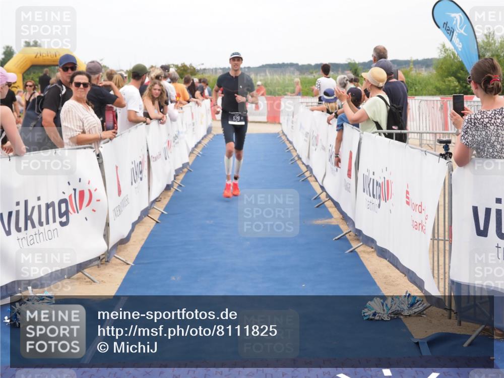 22.06.2025 - Viking Triathlon MichiJ http://msf.ph/oto/8111825 22.06.2025 15:02:43 Ziel 127, 529 meine-sportfotos.de