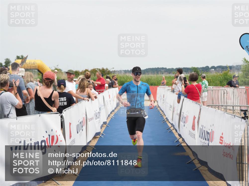 22.06.2025 - Viking Triathlon MichiJ http://msf.ph/oto/8111848 22.06.2025 14:53:30 Ziel 486 meine-sportfotos.de