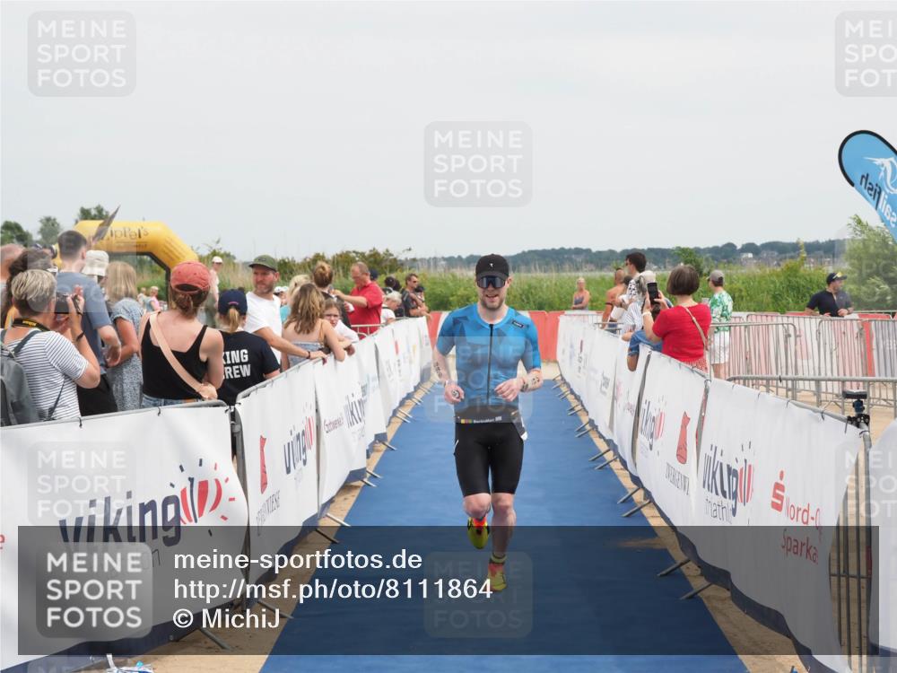 22.06.2025 - Viking Triathlon MichiJ http://msf.ph/oto/8111864 22.06.2025 14:53:31 Ziel 486 meine-sportfotos.de