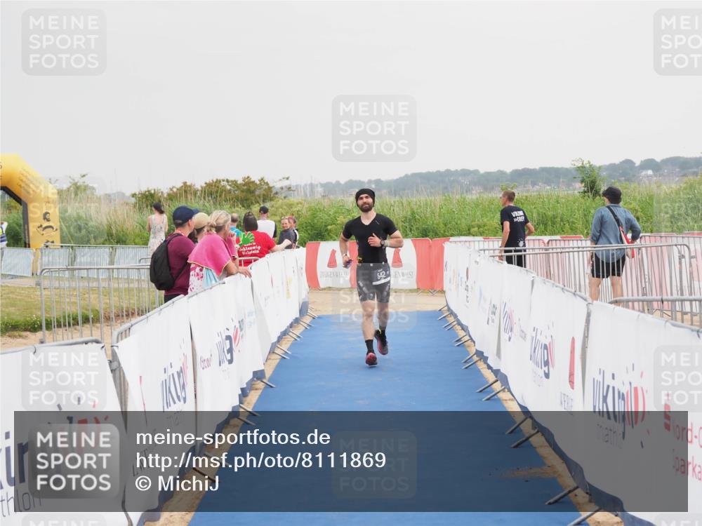 22.06.2025 - Viking Triathlon MichiJ http://msf.ph/oto/8111869 22.06.2025 16:41:08 Ziel 542 meine-sportfotos.de