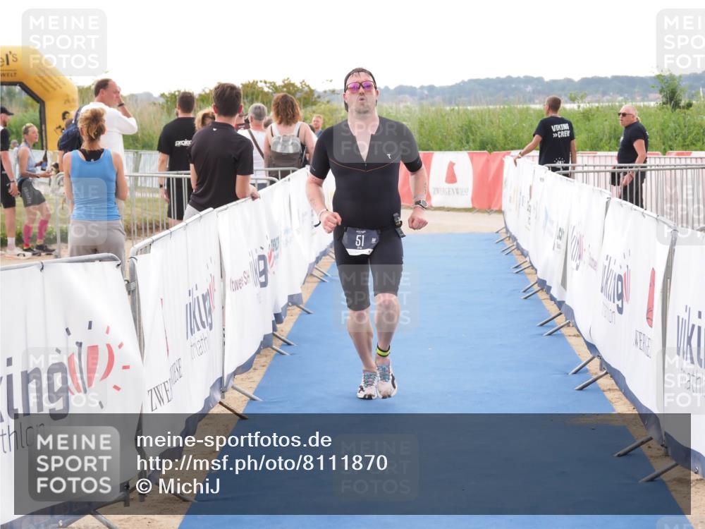 22.06.2025 - Viking Triathlon MichiJ http://msf.ph/oto/8111870 22.06.2025 16:24:30 Ziel 51 meine-sportfotos.de