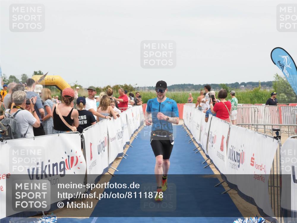 22.06.2025 - Viking Triathlon MichiJ http://msf.ph/oto/8111878 22.06.2025 14:53:31 Ziel 486 meine-sportfotos.de