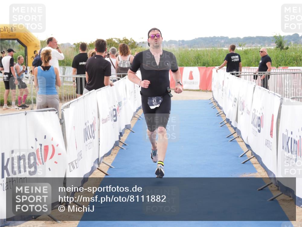 22.06.2025 - Viking Triathlon MichiJ http://msf.ph/oto/8111882 22.06.2025 16:24:30 Ziel 51 meine-sportfotos.de