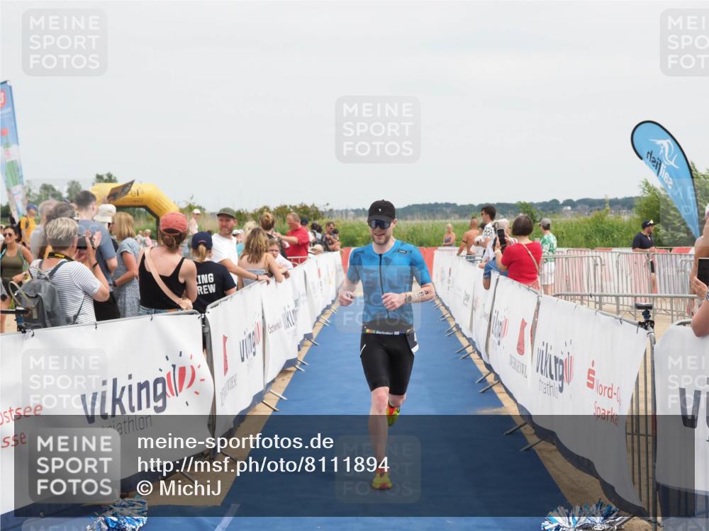 22.06.2025 - Viking Triathlon MichiJ http://msf.ph/oto/8111894 22.06.2025 14:53:31 Ziel 486 meine-sportfotos.de