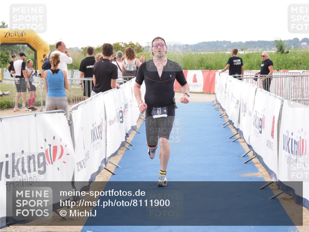 22.06.2025 - Viking Triathlon MichiJ http://msf.ph/oto/8111900 22.06.2025 16:24:30 Ziel 51 meine-sportfotos.de
