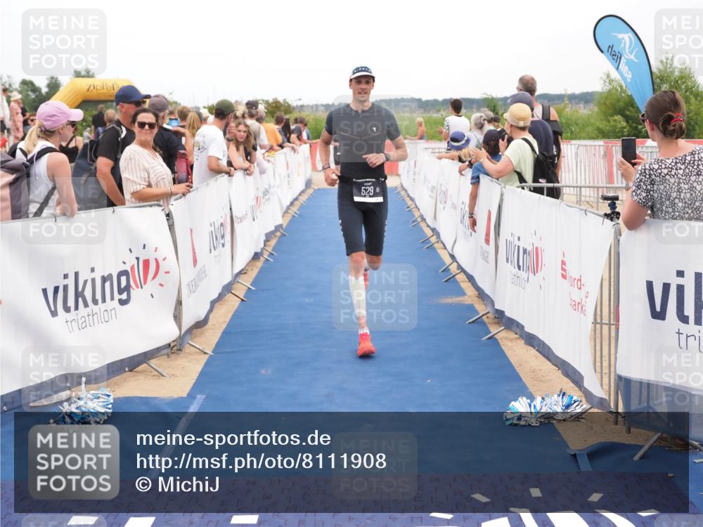 22.06.2025 - Viking Triathlon MichiJ http://msf.ph/oto/8111908 22.06.2025 15:02:44 Ziel 127, 529 meine-sportfotos.de