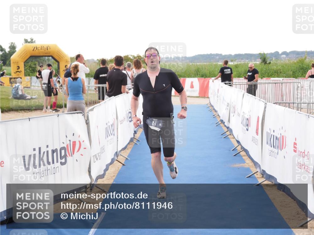 22.06.2025 - Viking Triathlon MichiJ http://msf.ph/oto/8111946 22.06.2025 16:24:30 Ziel 51 meine-sportfotos.de