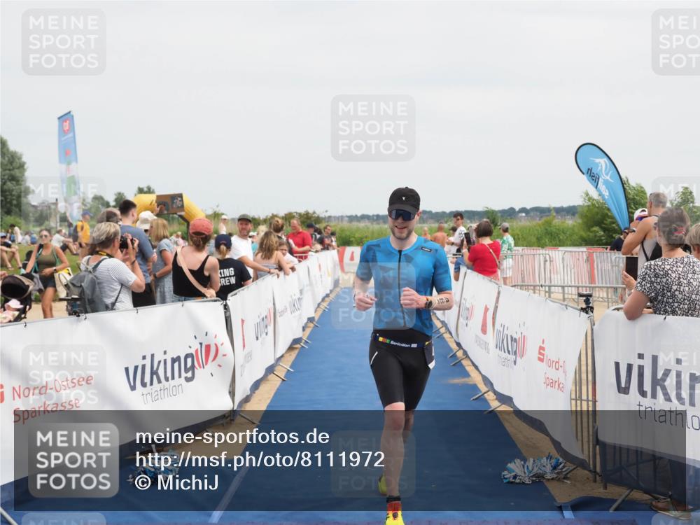 22.06.2025 - Viking Triathlon MichiJ http://msf.ph/oto/8111972 22.06.2025 14:53:31 Ziel 486 meine-sportfotos.de