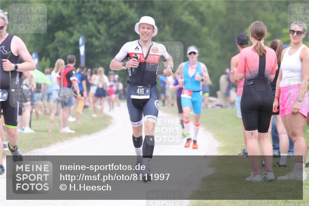 22.06.2025 - Viking Triathlon H.Heesch http://msf.ph/oto/8111997 22.06.2025 14:48:46 Laufen 144, 416 meine-sportfotos.de