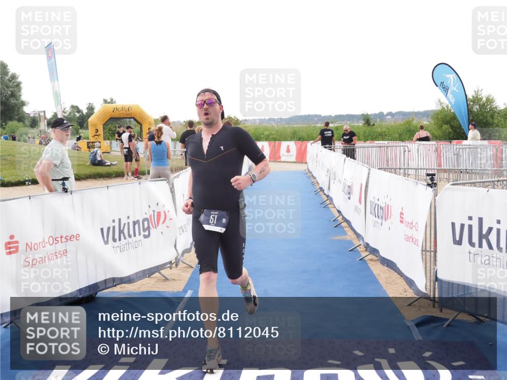 22.06.2025 - Viking Triathlon MichiJ http://msf.ph/oto/8112045 22.06.2025 16:24:31 Ziel 51 meine-sportfotos.de