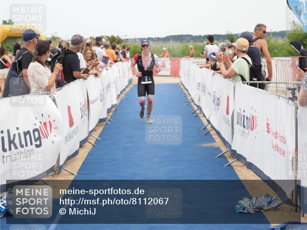 22.06.2025 - Viking Triathlon MichiJ http://msf.ph/oto/8112067 22.06.2025 15:02:49 Ziel 8 meine-sportfotos.de