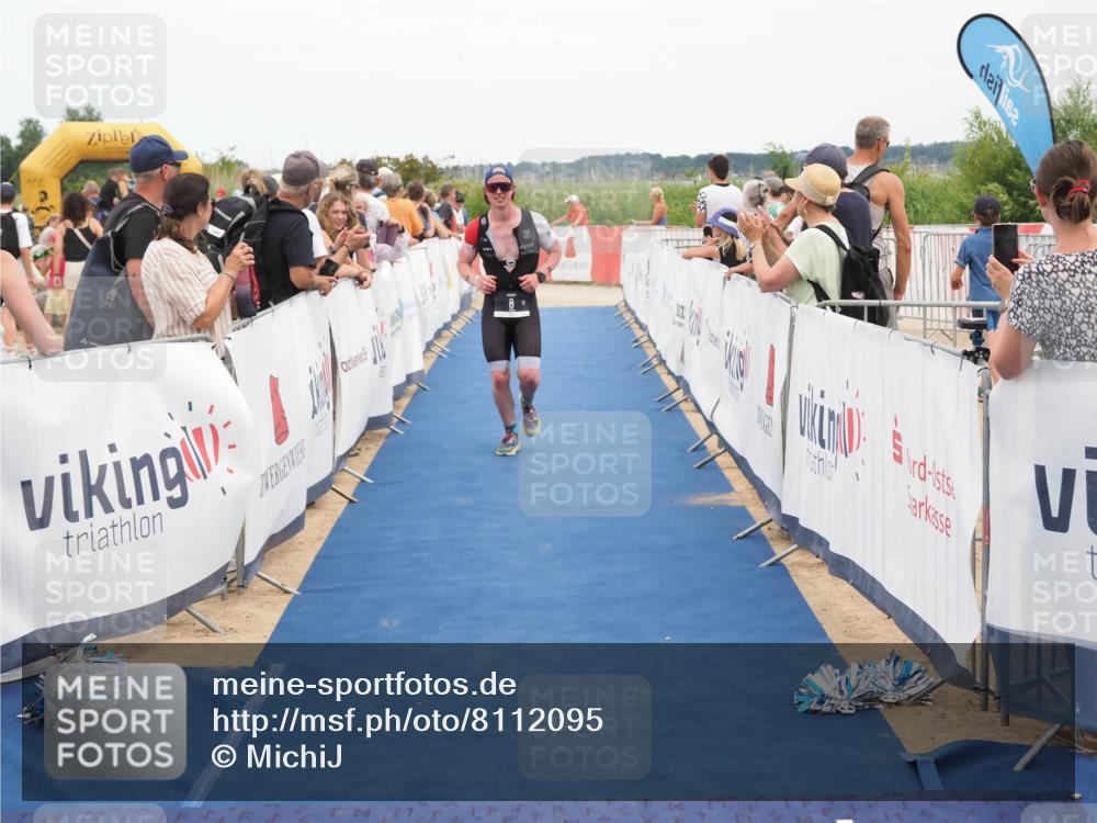22.06.2025 - Viking Triathlon MichiJ http://msf.ph/oto/8112095 22.06.2025 15:02:49 Ziel 8 meine-sportfotos.de