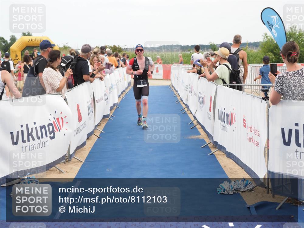 22.06.2025 - Viking Triathlon MichiJ http://msf.ph/oto/8112103 22.06.2025 15:02:50 Ziel 8 meine-sportfotos.de