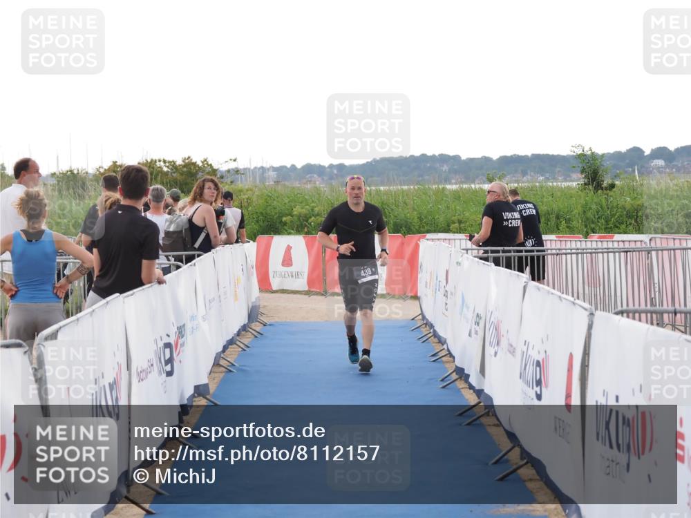 22.06.2025 - Viking Triathlon MichiJ http://msf.ph/oto/8112157 22.06.2025 16:25:19 Ziel 439 meine-sportfotos.de