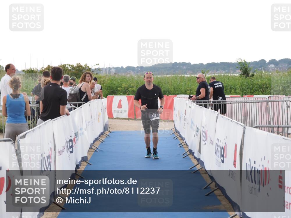 22.06.2025 - Viking Triathlon MichiJ http://msf.ph/oto/8112237 22.06.2025 16:25:20 Ziel 439 meine-sportfotos.de
