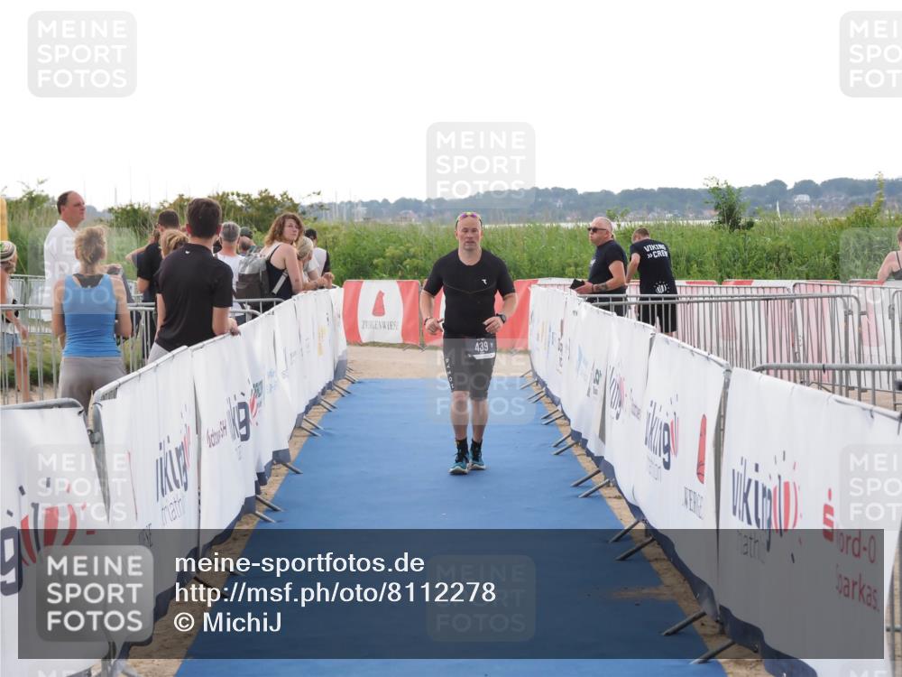 22.06.2025 - Viking Triathlon MichiJ http://msf.ph/oto/8112278 22.06.2025 16:25:20 Ziel 439 meine-sportfotos.de