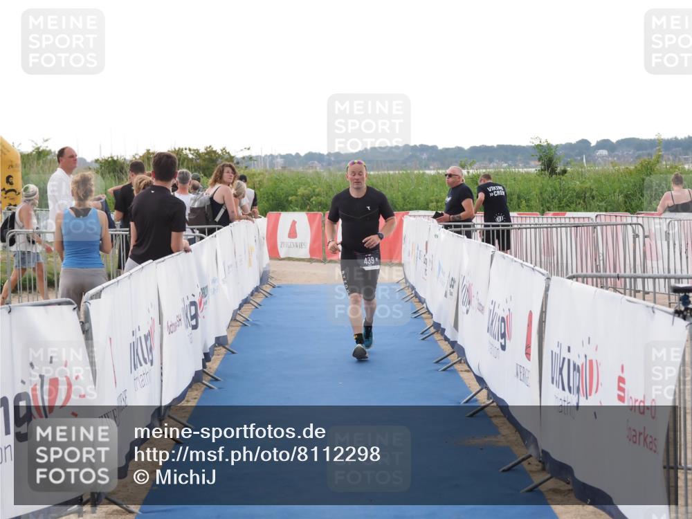 22.06.2025 - Viking Triathlon MichiJ http://msf.ph/oto/8112298 22.06.2025 16:25:21 Ziel 439 meine-sportfotos.de
