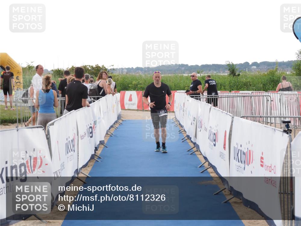 22.06.2025 - Viking Triathlon MichiJ http://msf.ph/oto/8112326 22.06.2025 16:25:21 Ziel 439 meine-sportfotos.de