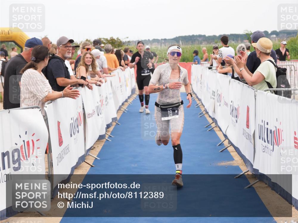 22.06.2025 - Viking Triathlon MichiJ http://msf.ph/oto/8112389 22.06.2025 15:03:16 Ziel 19, 38, 536 meine-sportfotos.de