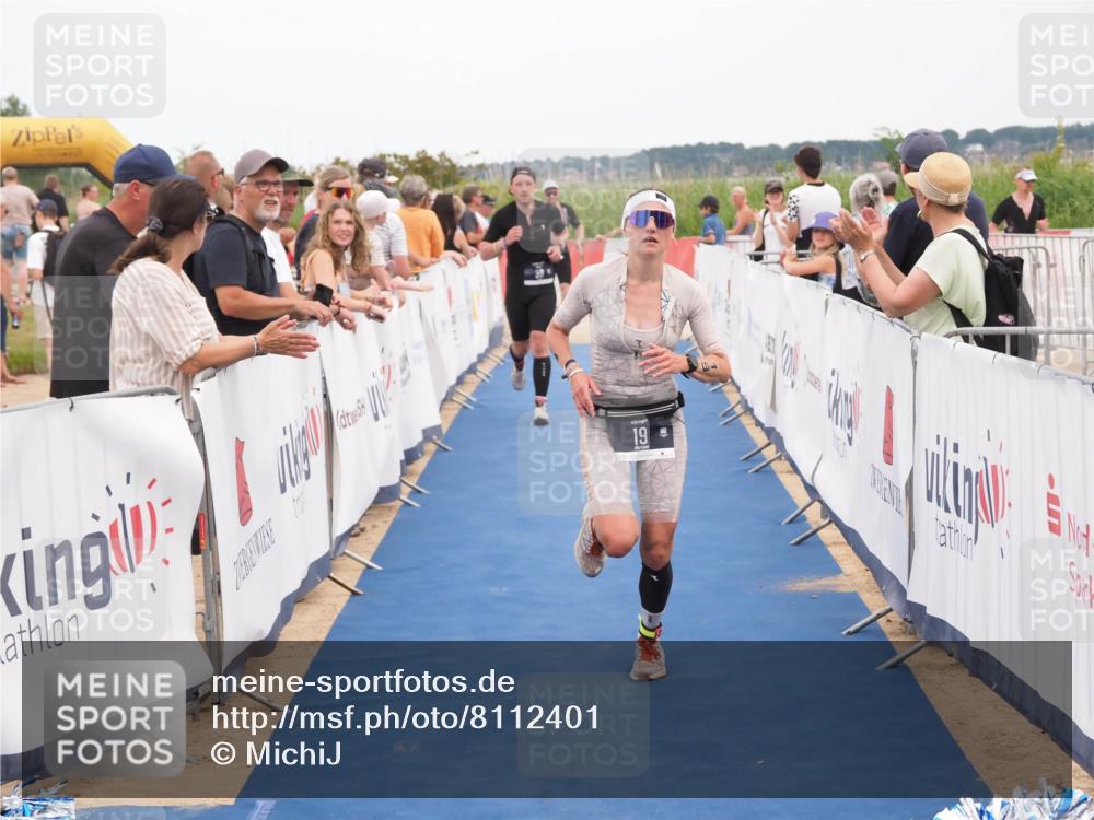 22.06.2025 - Viking Triathlon MichiJ http://msf.ph/oto/8112401 22.06.2025 15:03:16 Ziel 19, 38, 536 meine-sportfotos.de