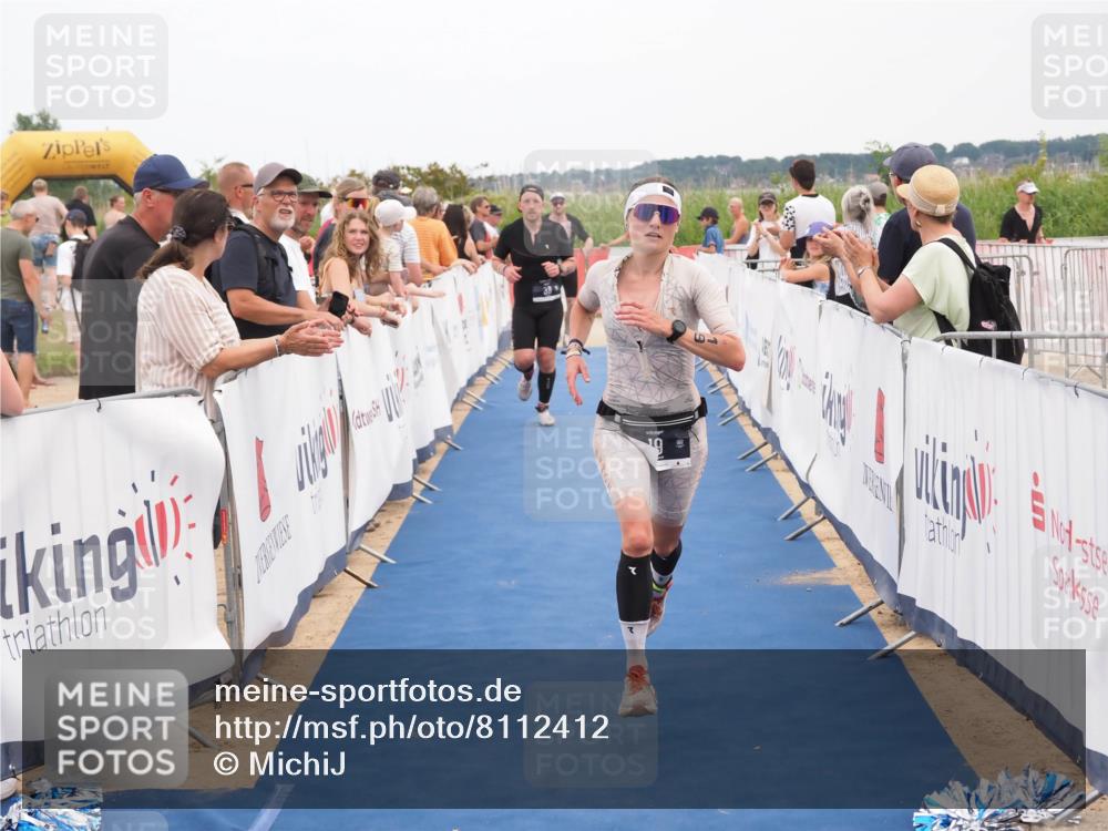 22.06.2025 - Viking Triathlon MichiJ http://msf.ph/oto/8112412 22.06.2025 15:03:16 Ziel 19, 38, 536 meine-sportfotos.de
