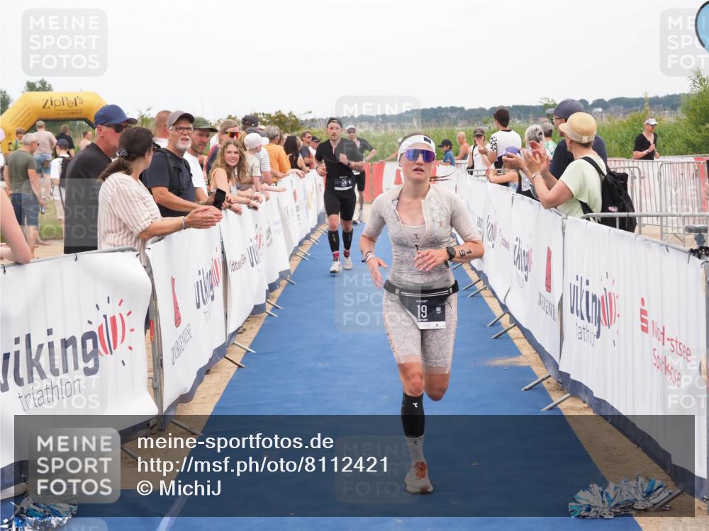 22.06.2025 - Viking Triathlon MichiJ http://msf.ph/oto/8112421 22.06.2025 15:03:16 Ziel 19, 38, 536 meine-sportfotos.de
