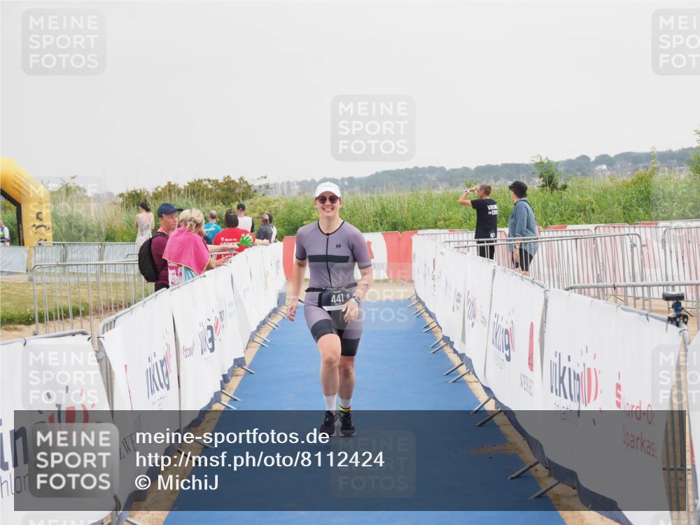 22.06.2025 - Viking Triathlon MichiJ http://msf.ph/oto/8112424 22.06.2025 16:41:25 Ziel 441 meine-sportfotos.de