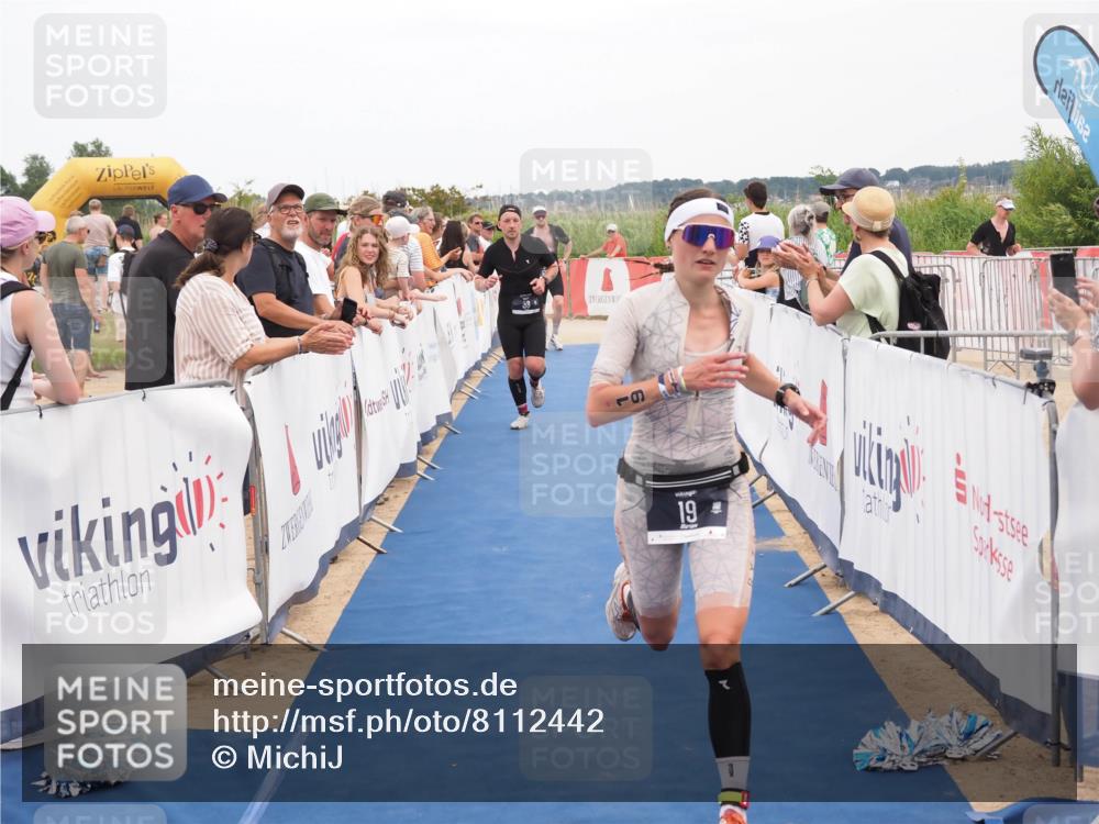 22.06.2025 - Viking Triathlon MichiJ http://msf.ph/oto/8112442 22.06.2025 15:03:16 Ziel 19, 38, 536 meine-sportfotos.de