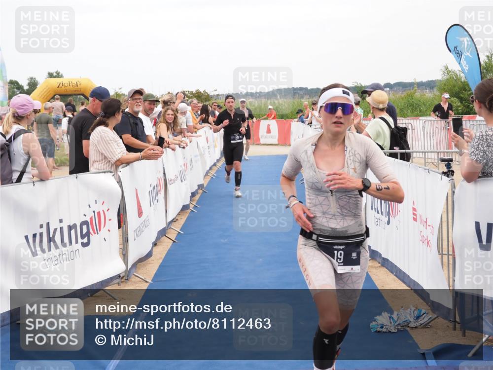 22.06.2025 - Viking Triathlon MichiJ http://msf.ph/oto/8112463 22.06.2025 15:03:17 Ziel 19, 38, 536 meine-sportfotos.de