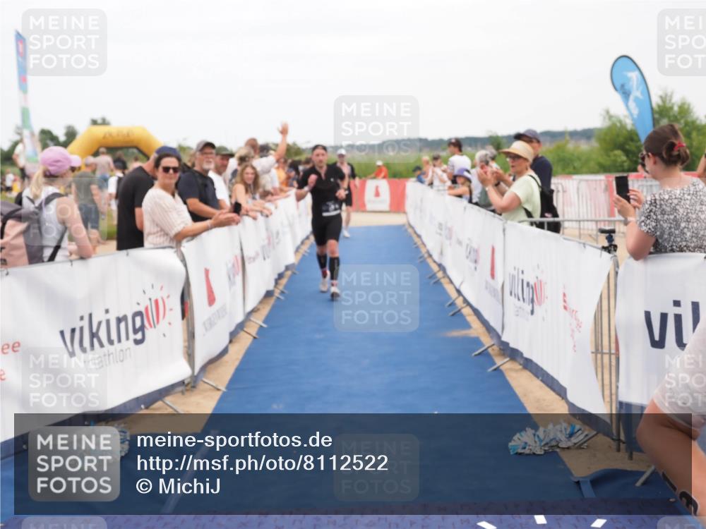 22.06.2025 - Viking Triathlon MichiJ http://msf.ph/oto/8112522 22.06.2025 15:03:17 Ziel 19, 38, 536 meine-sportfotos.de